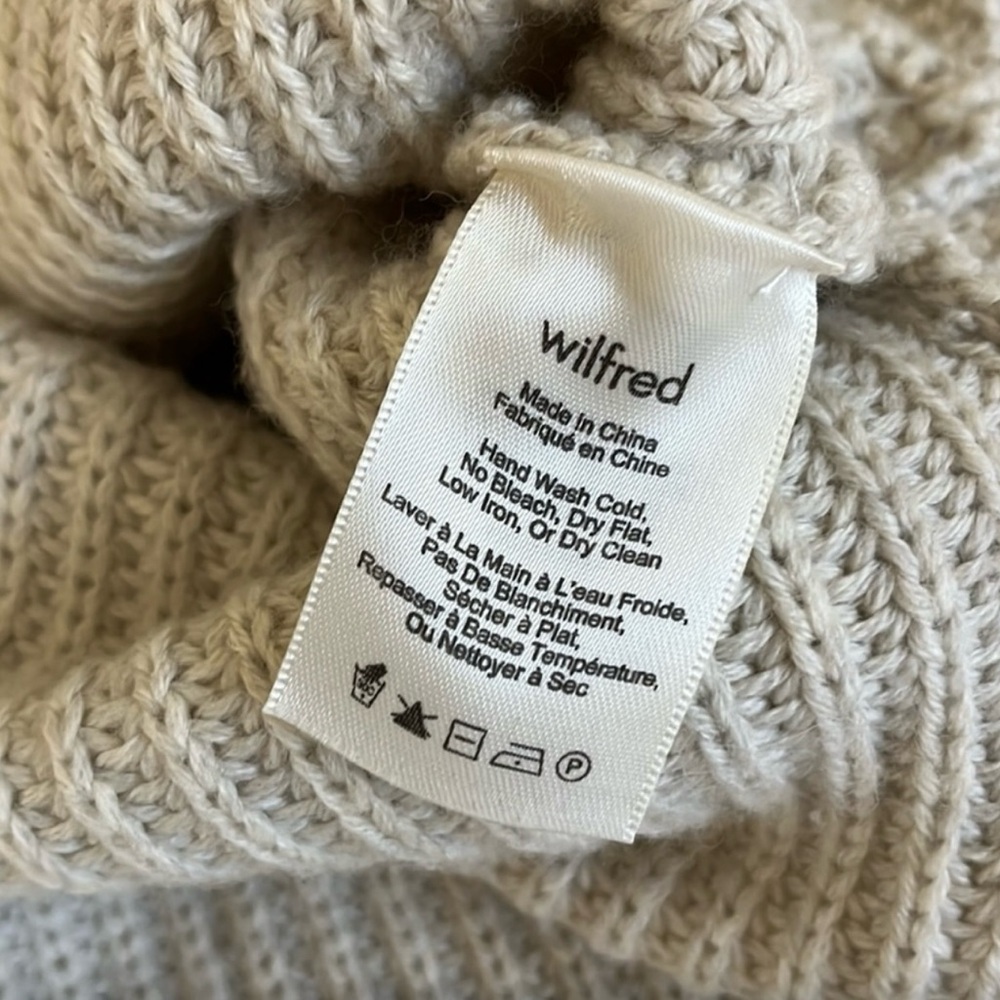 ARITZIA WILFRED Durandal Sweater Chunky
Sleeveless Tunic - Picture 4 of 5